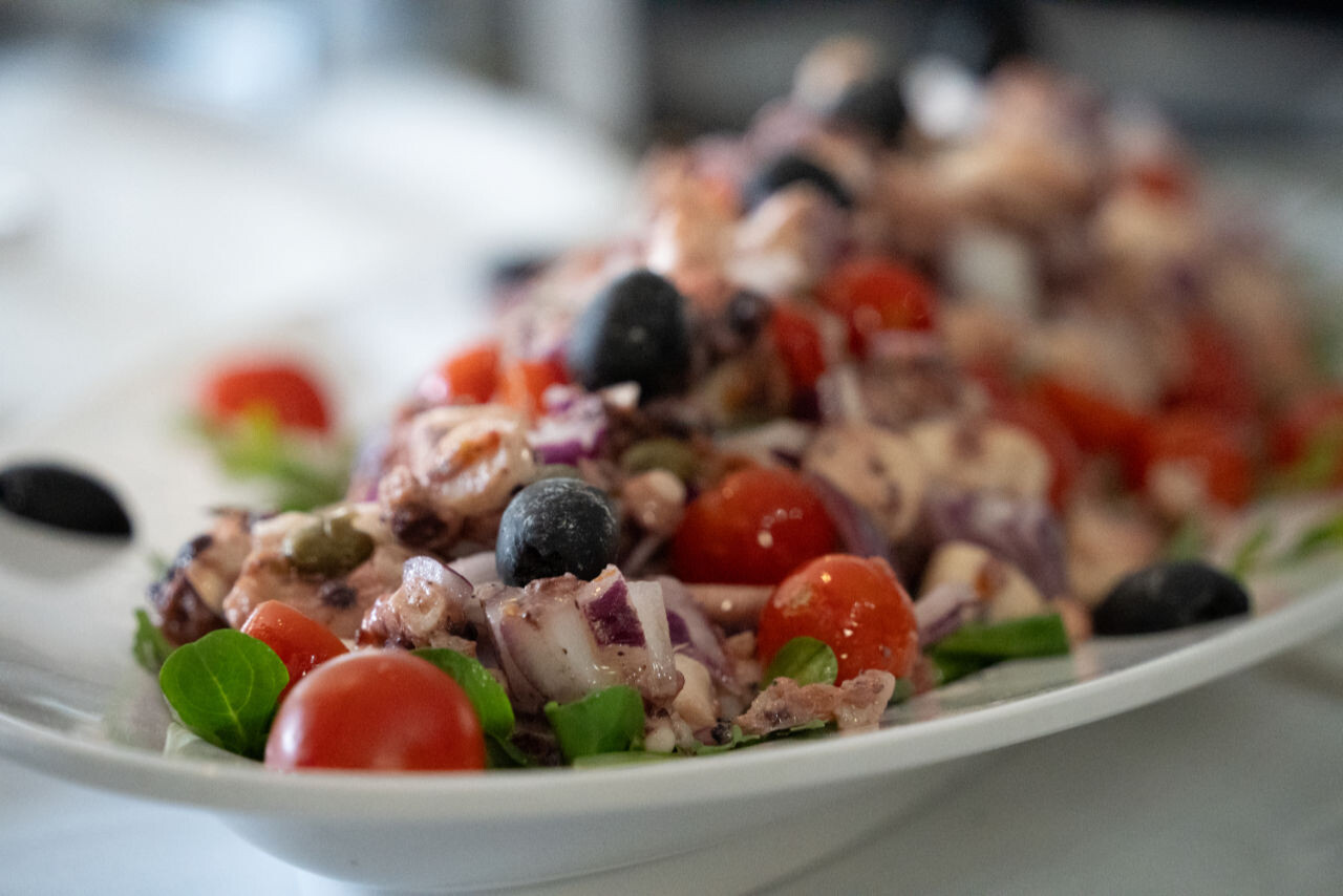 Food on Luxury Crewed Yacht Charter