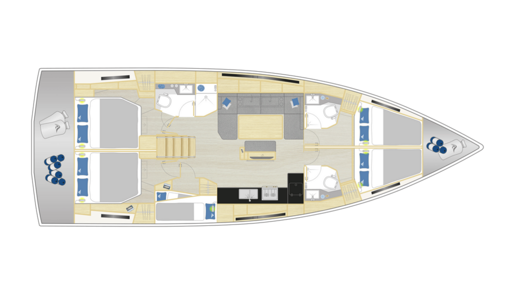 Hanse 460 White Pearl
